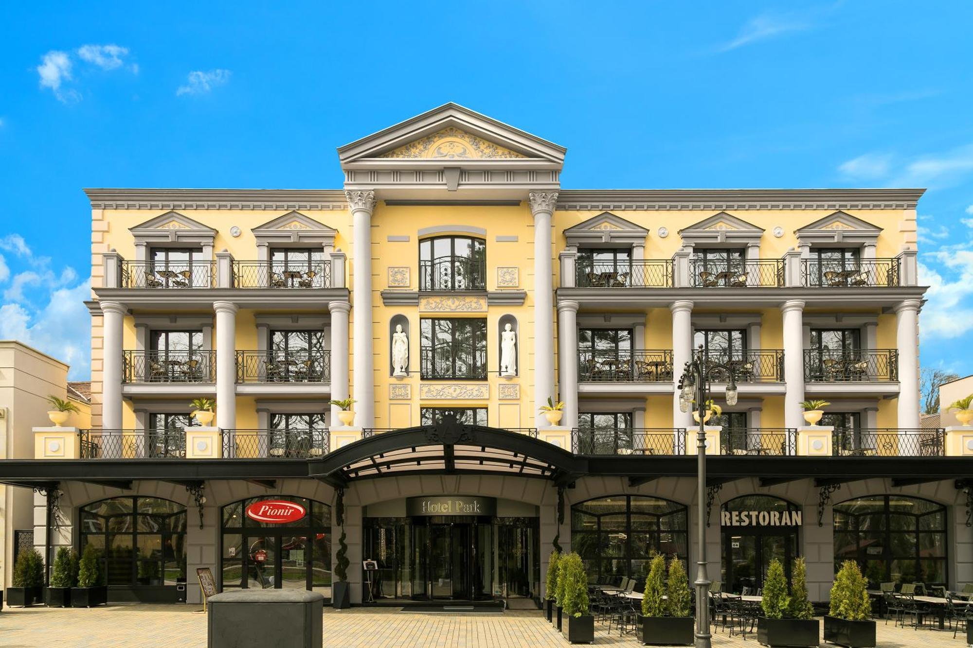 A Hoteli - Hotel Park Vrnjačka Banja المظهر الخارجي الصورة