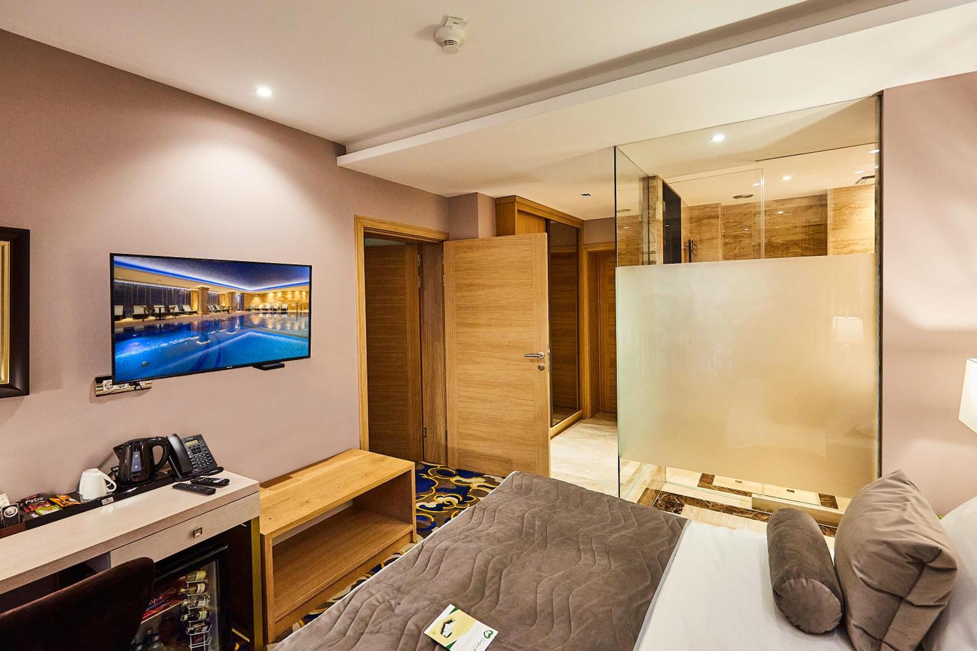 A Hoteli - Hotel Park Vrnjačka Banja المظهر الخارجي الصورة A room at the hotel