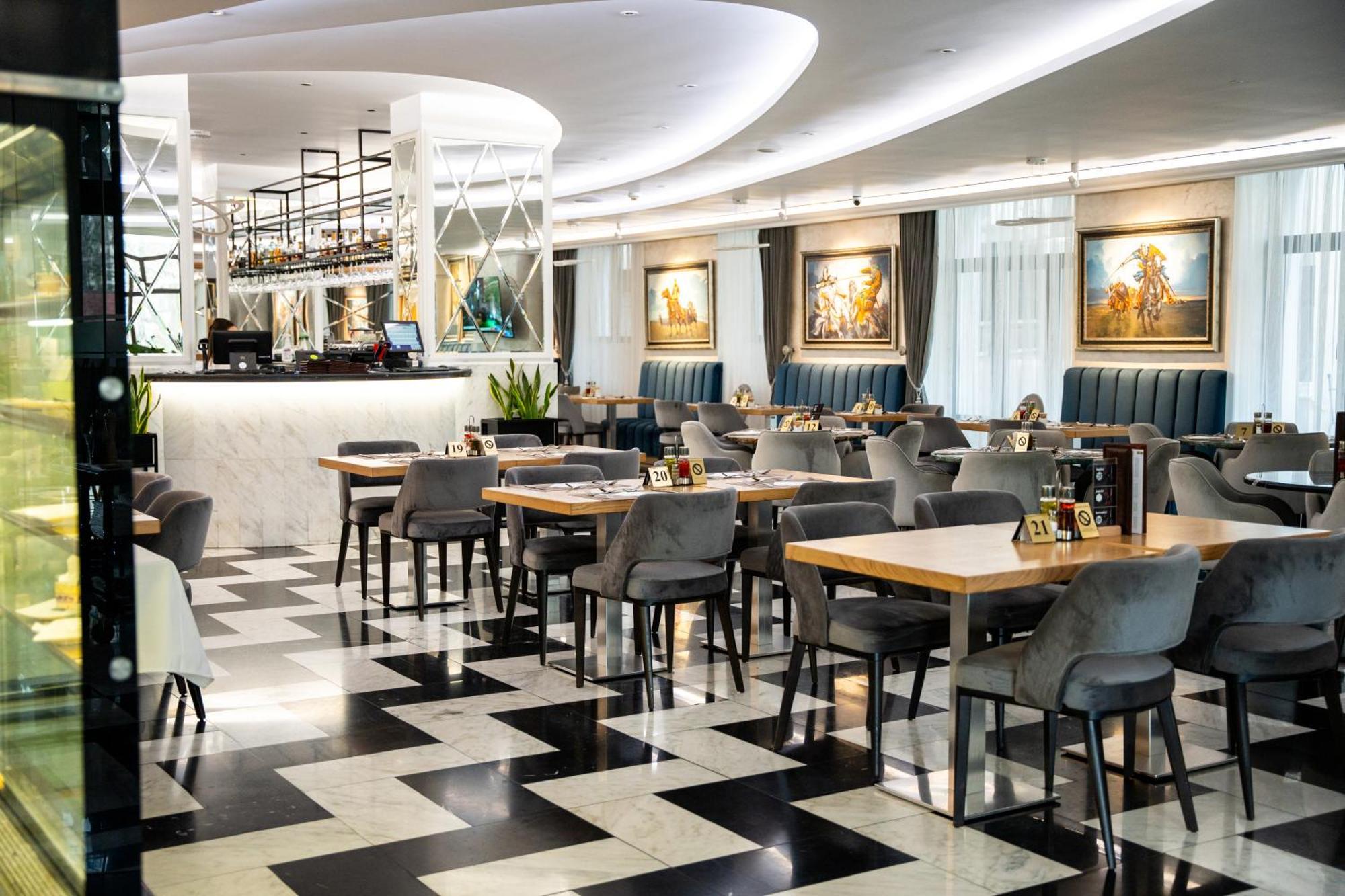 A Hoteli - Hotel Park Vrnjačka Banja المظهر الخارجي الصورة Restaurant